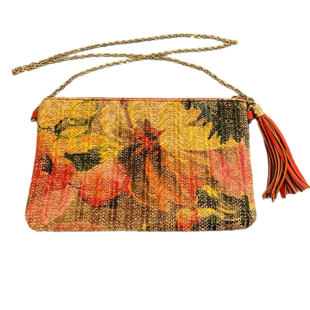 Urban Expressions Straw Crossbody Bag Multicolored - Picture 3 of 11